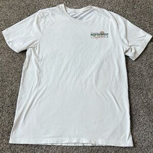 Northwest White Graphic Short Sleeve Tee